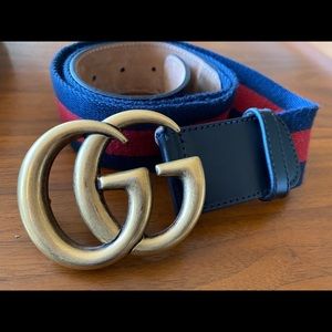 Gucci initials belt